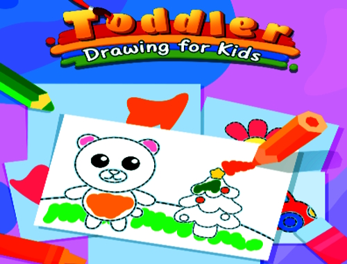 Game Toddler Drawing For Kids online.