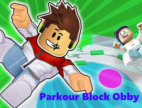 Game Parkour Block Obby online.