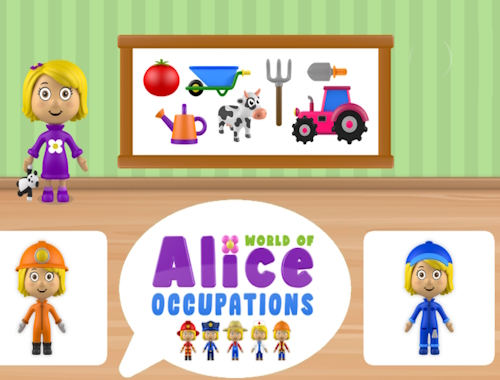 Game World of Alice Occupations online.