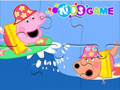 Game Jigsaw Puzzle: Peppa Pig Sea Sailing online.