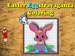 Cluiche Easter Eggstravaganza Coloring