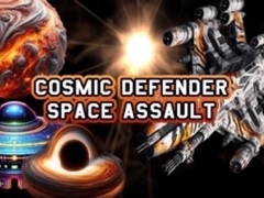 Cluiche Cosmic Defender Space Assault