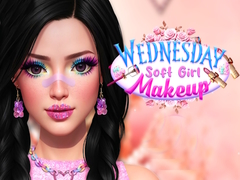 Cluiche Wednesday Soft Girl Makeup