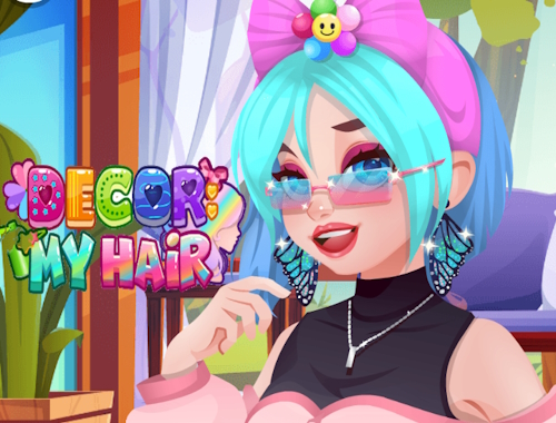 Game Decor: My Hair online.