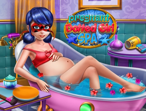 Game Pregnant Dotted Girl Spa online.