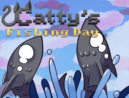 Game Catty's Fishing Day online.