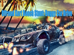 Game Offroad Kart Beach Stunt: Buggy Car Drive