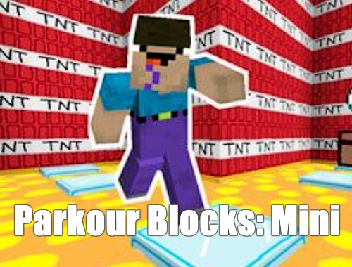 Game Parkour Blocks: Mini online.
