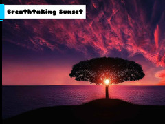 Game Breathtaking Sunset 