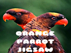 Game Orange Parrot Jigsaw