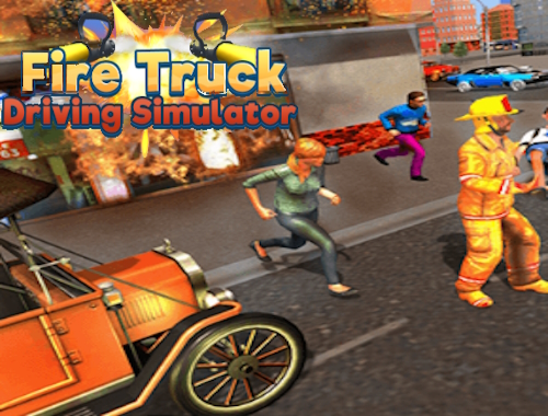 Game Fire Truck Driving Simulator online.