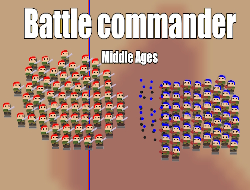 Game Battle Commander middle Ages online.