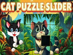 Game Cat Puzzle Slide online.