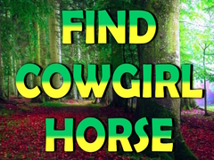 Game Find Cowgirl Horse