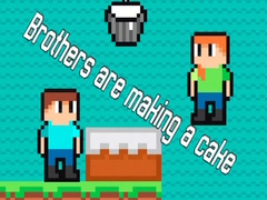 Game Brothers are making a cake