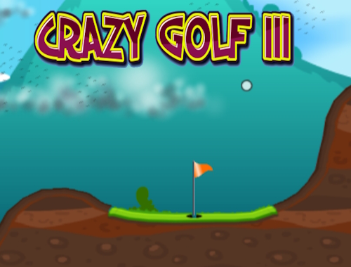 Game Crazy golf III online.