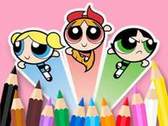 Game Coloring Book: The Powerpuff Girls