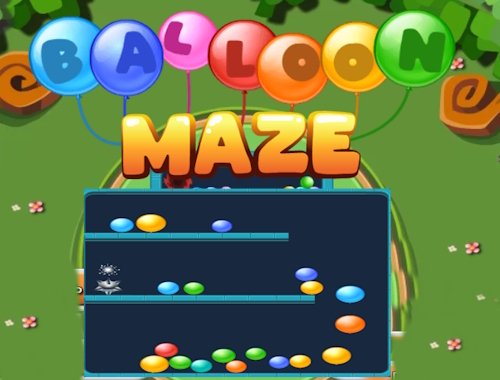 Game Balloon Maze online.