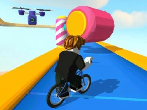 Game Obby But You're On a Bike online.