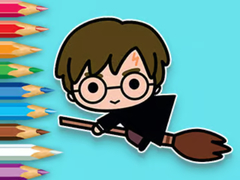Game Coloring Book: Flying Potter