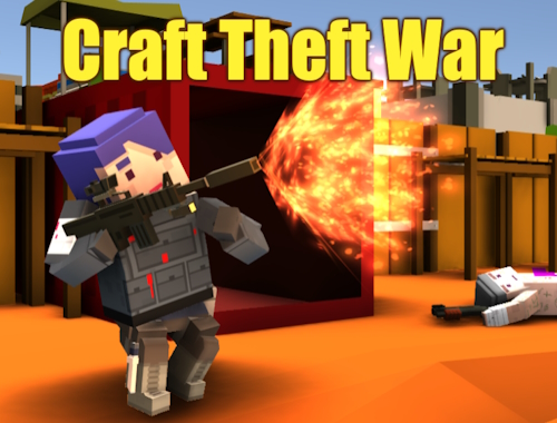 Game Craft Theft War online.