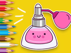 Game Coloring Book: Perfume Bottle