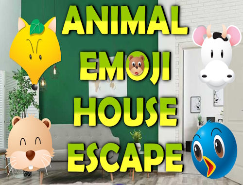 Game  Animal Emoji House Escape online.