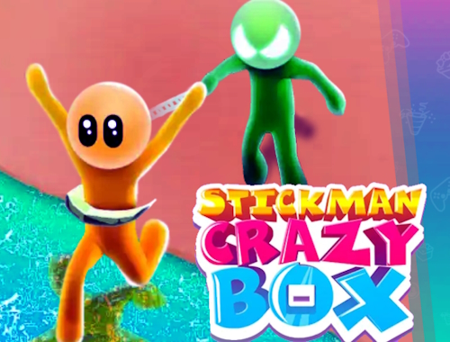 Game Stickman Crazy Box online.