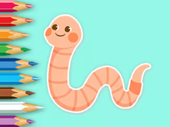 Game Coloring Book: Cute Bug