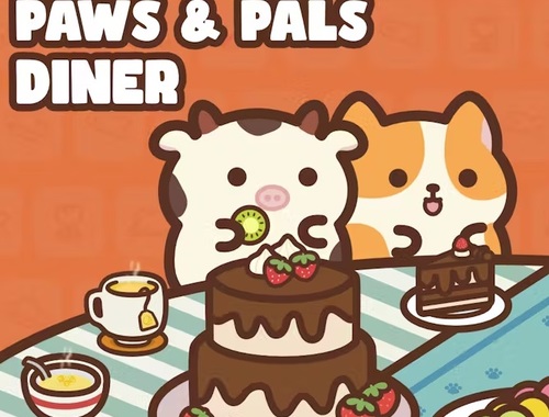 Game Paws & Pals Diner online.