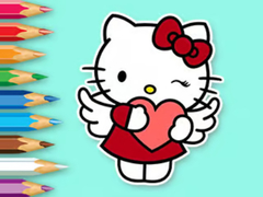 Game Coloring Book: Love Kitty