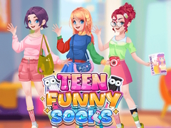 Game Teen Funny Socks