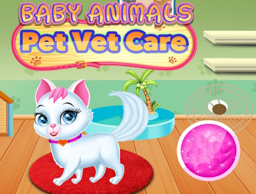 Game Baby Animals Pet Vet Care online.