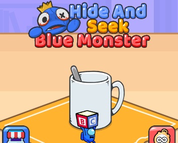 Game Hide And Seek: Blue Monster online.