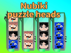 Game Nubiki puzzle heads