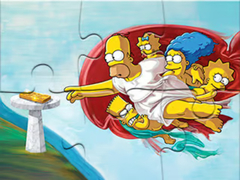 Game Jigsaw Puzzle: Creation Of Simpsons