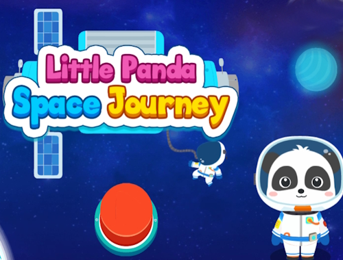 Game Little Panda Space Journey  online.