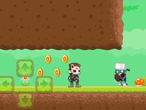 Game Ninja Vs Zombie Attack online.
