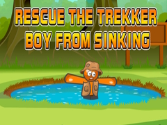 Game Rescue the Trekker Boy from Sinking