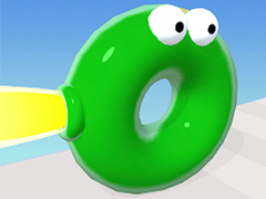 Game Bouncy Blob Race: Obstacle Course