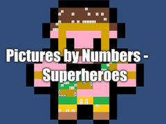 Game Pictures by Numbers - Superheroes