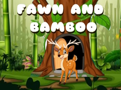 Game Fawn And Bamboo