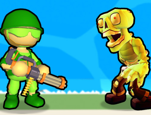 Game Destruction of Stickman Zombie online