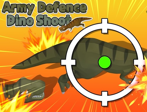 Game Army Defence Dino Shoot online.