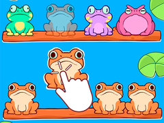 Game Sorting frogs