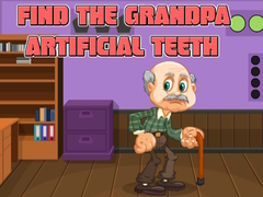 Game Find the Grandpa Artificial Teeth