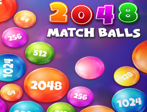 Game 2048 Match Balls online.