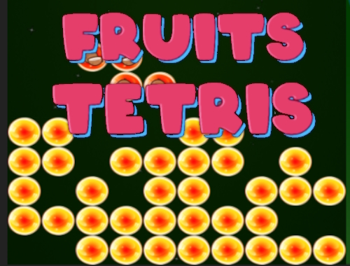 Game Fruits Tetris online.