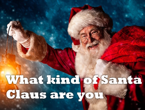 Game What kind of Santa Claus are you online.