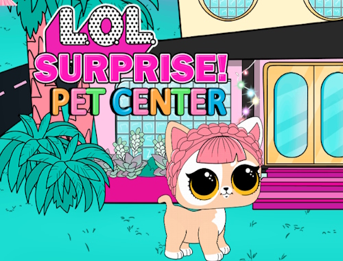 Game LOL Surprise Pet Center  online.